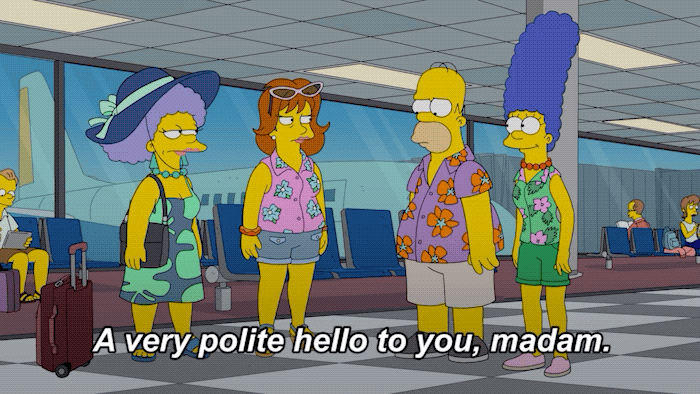 Zelo vljuden pozdrav vam, gospa