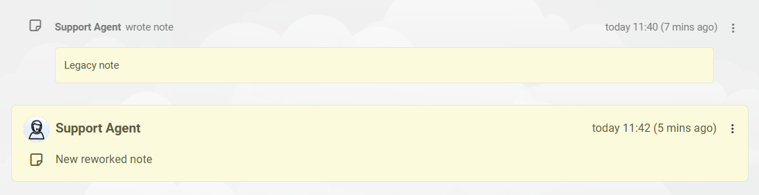 Vmesnik opomb vstopnic LiveAgent