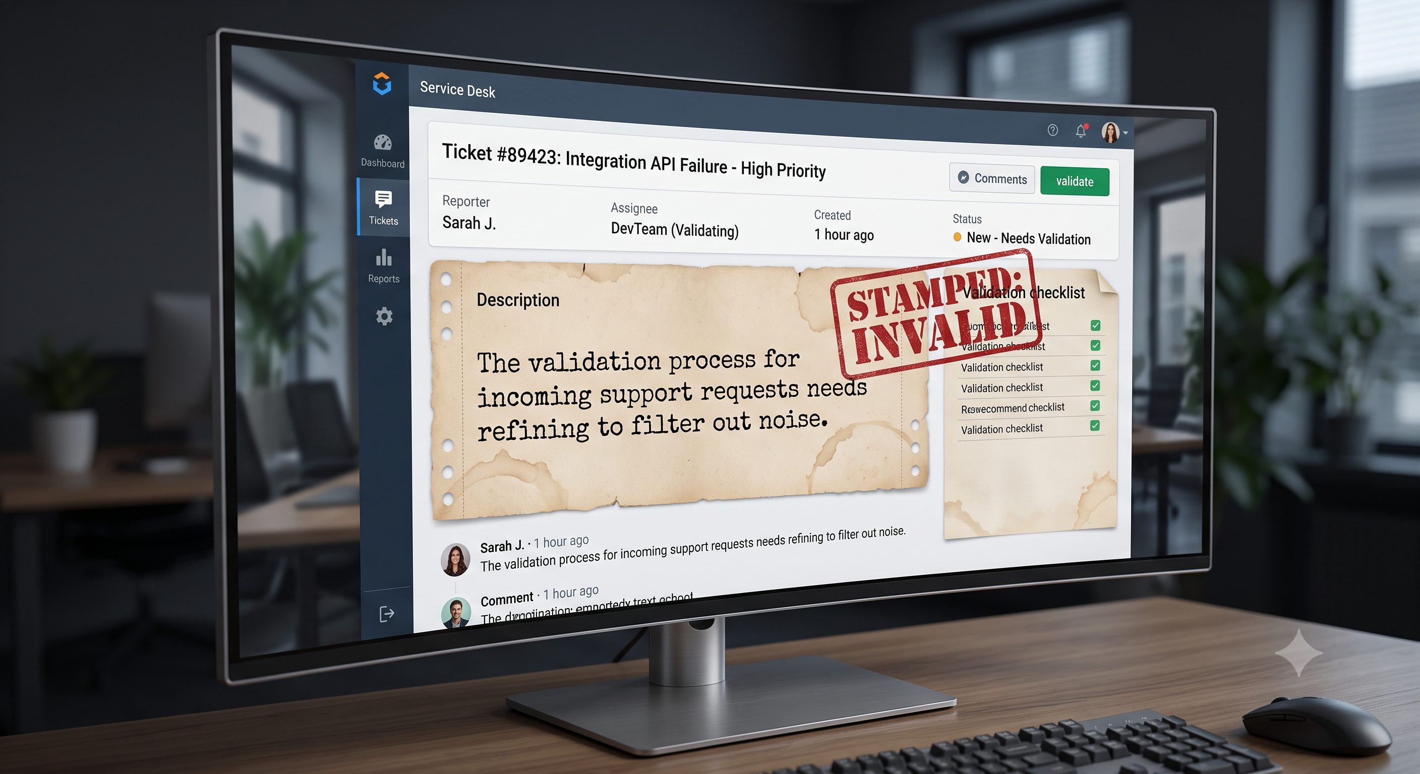 Kaj je validacija vstopnic in zakaj preprečuje zapravljanje časa z neveljavnimi zahtevki?