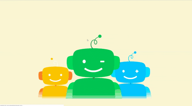 Animacija integracije Quriobot