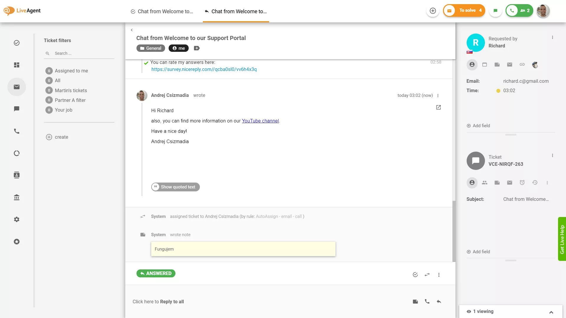 E-pošta je bistveno orodje za prodajo in podporo