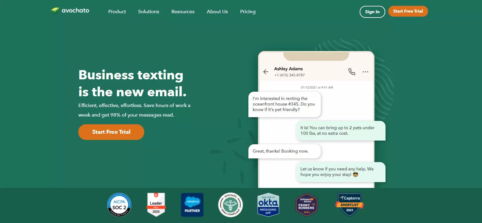 Domača stran Avochato