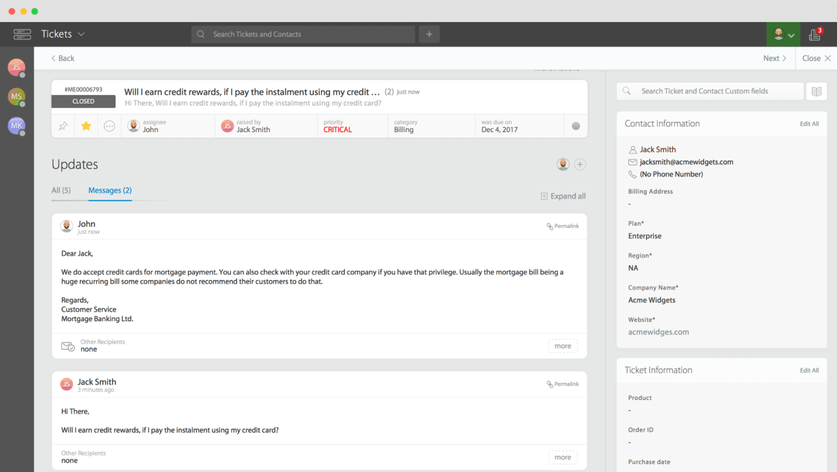 Vstopnice in stiki HappyFox