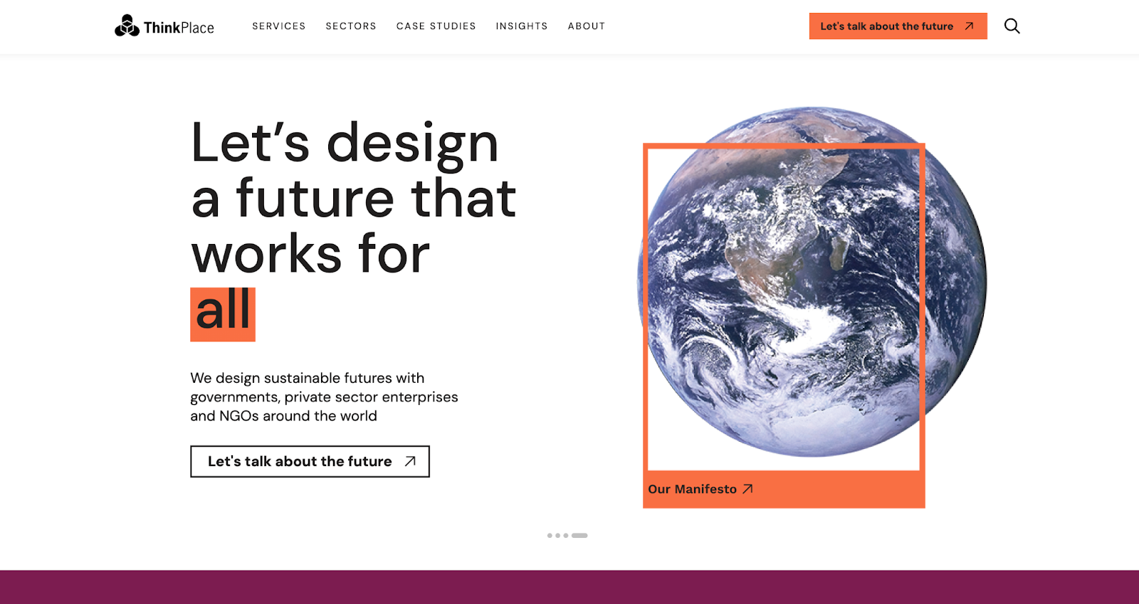 Posnetek zaslona platforme IBM ThinkPlace