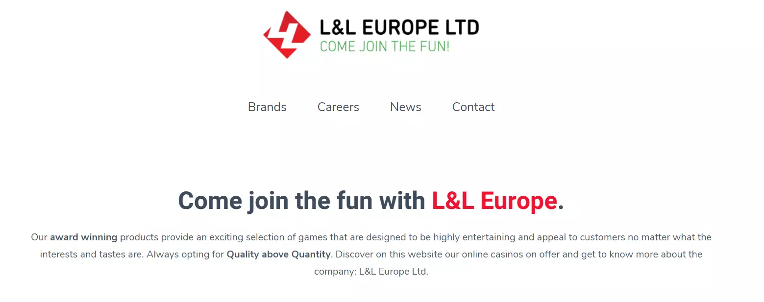 L&L Europe homepage