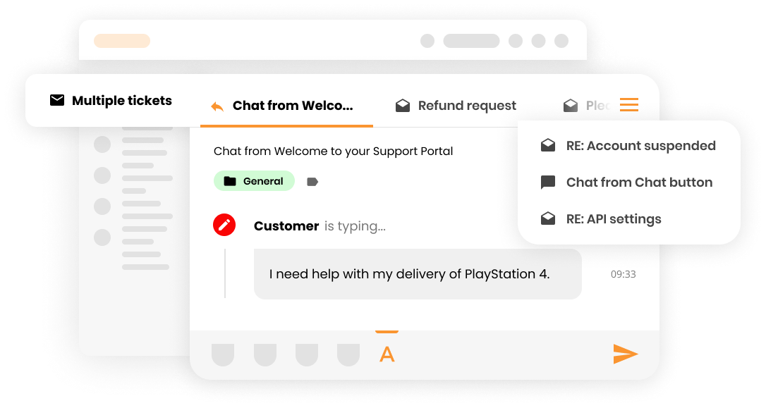 Funkcija več vstopnic v sistemu za upravljanje vstopnic za pomoč - LiveAgent