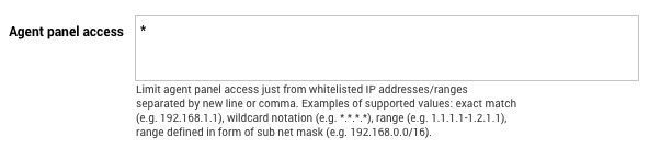Beljenjem panela agenta v LiveAgent