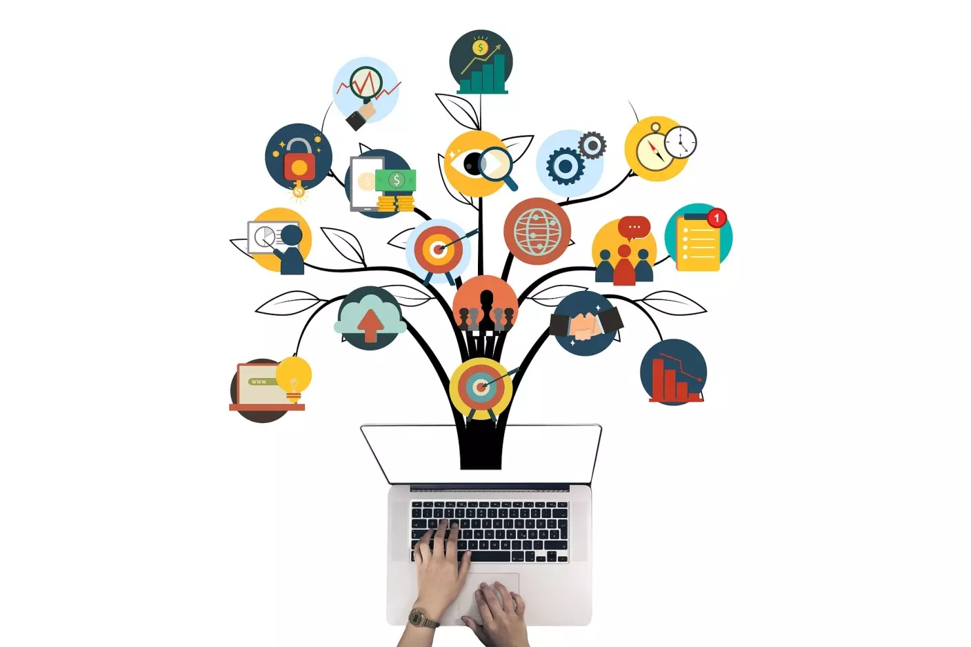 Ilustracija strategije blagovne znamke