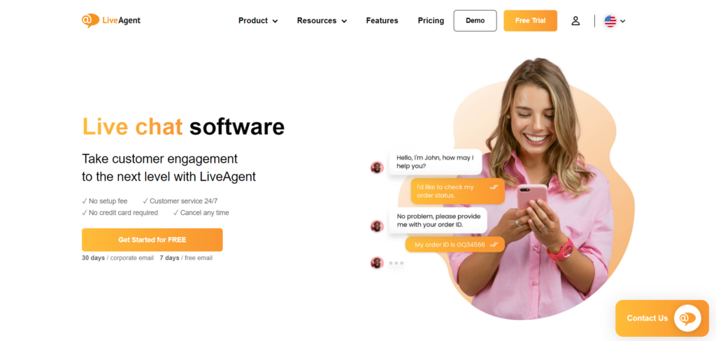Rešitve za generiranje vodilnih s pomočjo živega klepeta LiveAgent