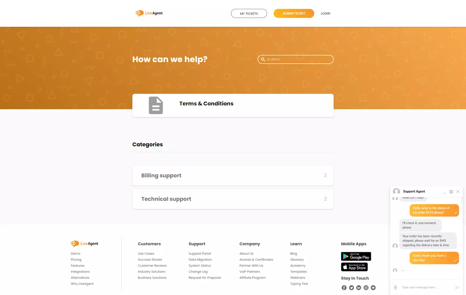 Nov videz portala za stranke in gradnika klepeta v LiveAgent-u