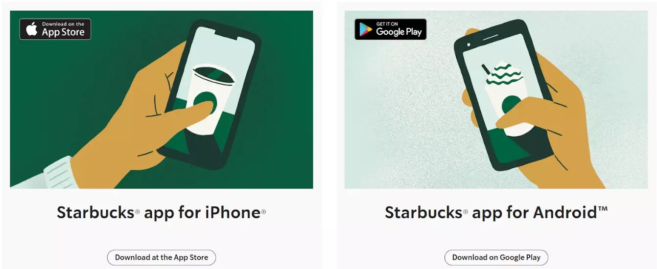 Mobilna aplikacija Starbucks