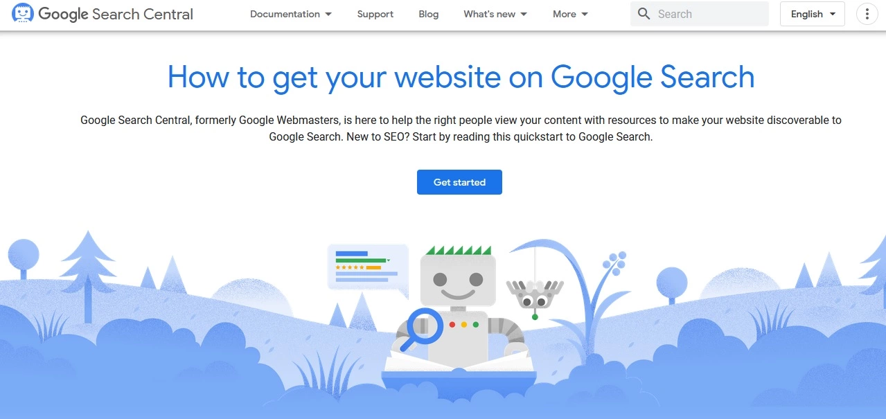 Googlova iskalnica central