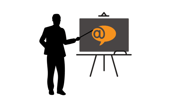 Ilustracija predstavitve LiveAgent