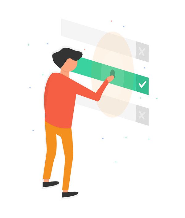 izbira e-trgovine - ilustracija