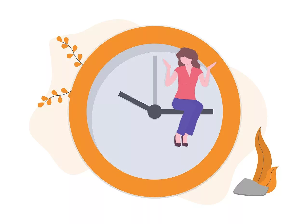 Ilustracija upravljanja časa