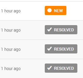 Status rešene vstopnice LiveAgent