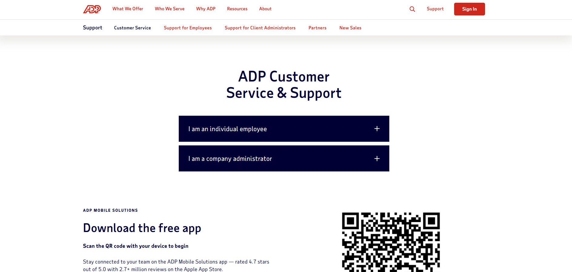Kontakti ADP Help Desk