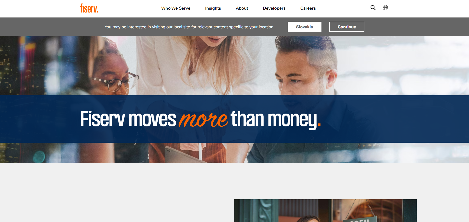 Fiserv Kontakti Help Deska