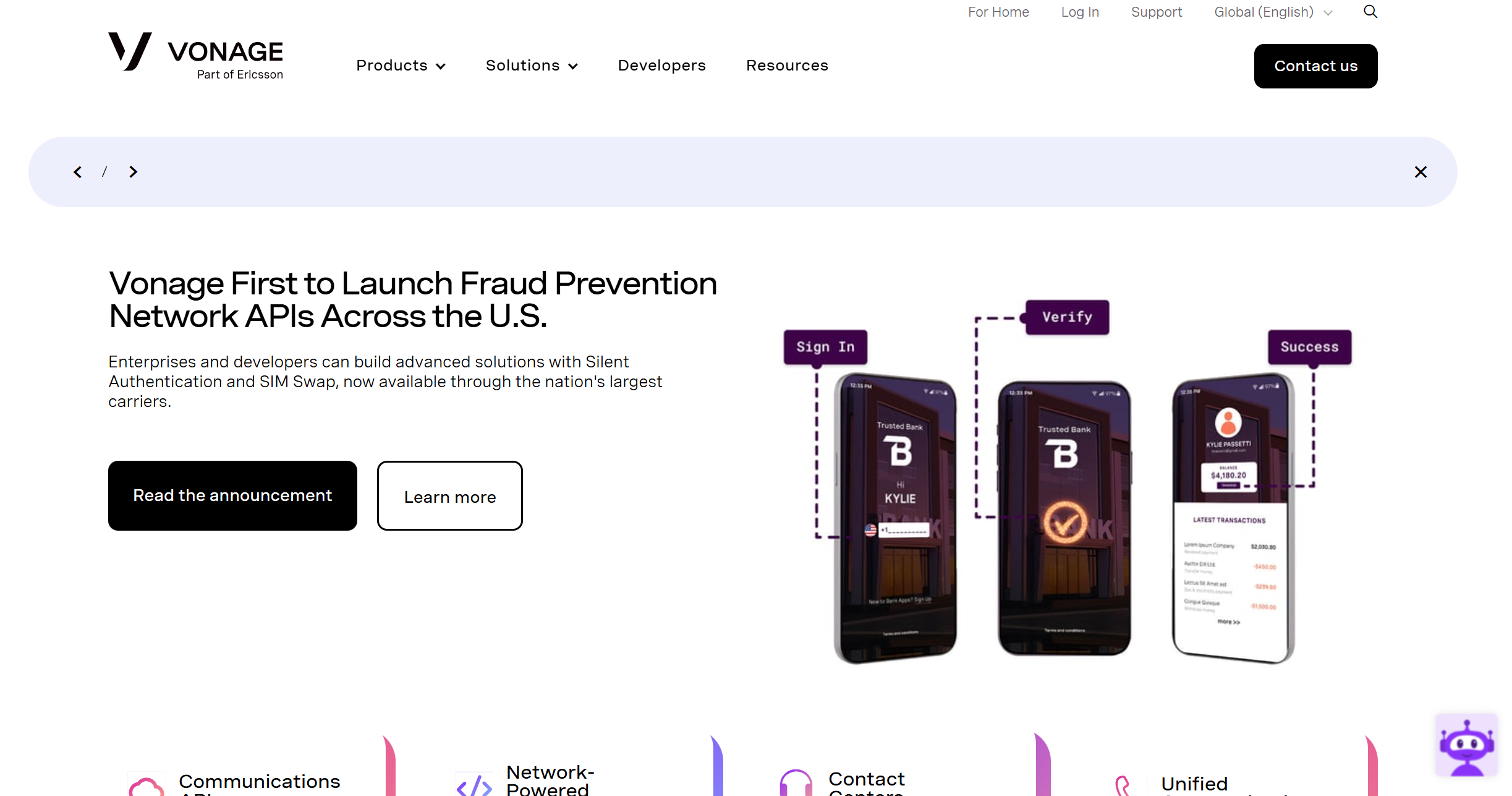 Vonage Help Desk Kontakti
