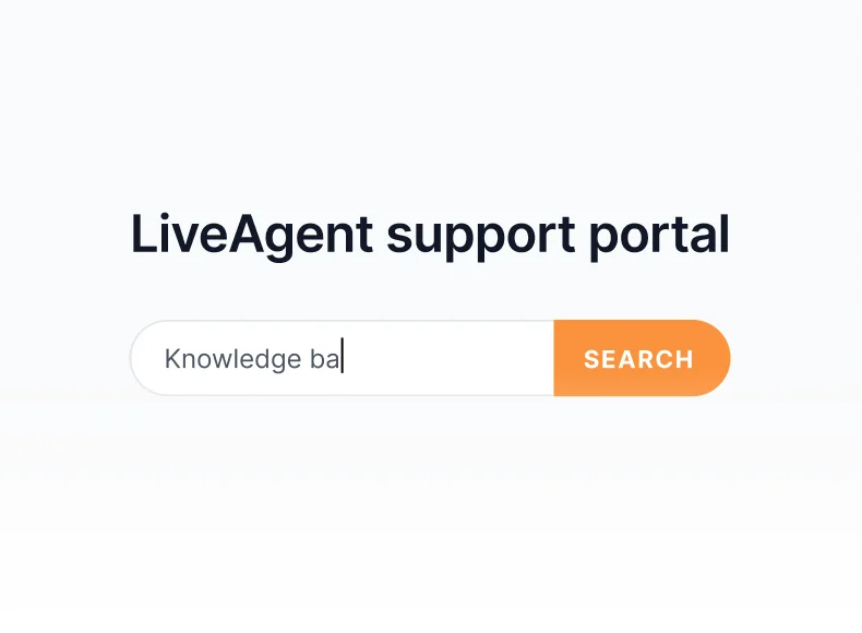 Baza znanja LiveAgent s članki, vodiči in portalom pogostih vprašanj