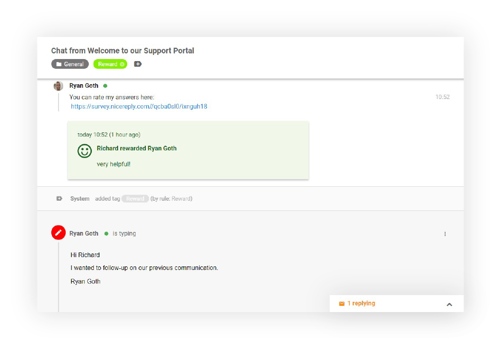 Rangiranje agentov v LiveAgent