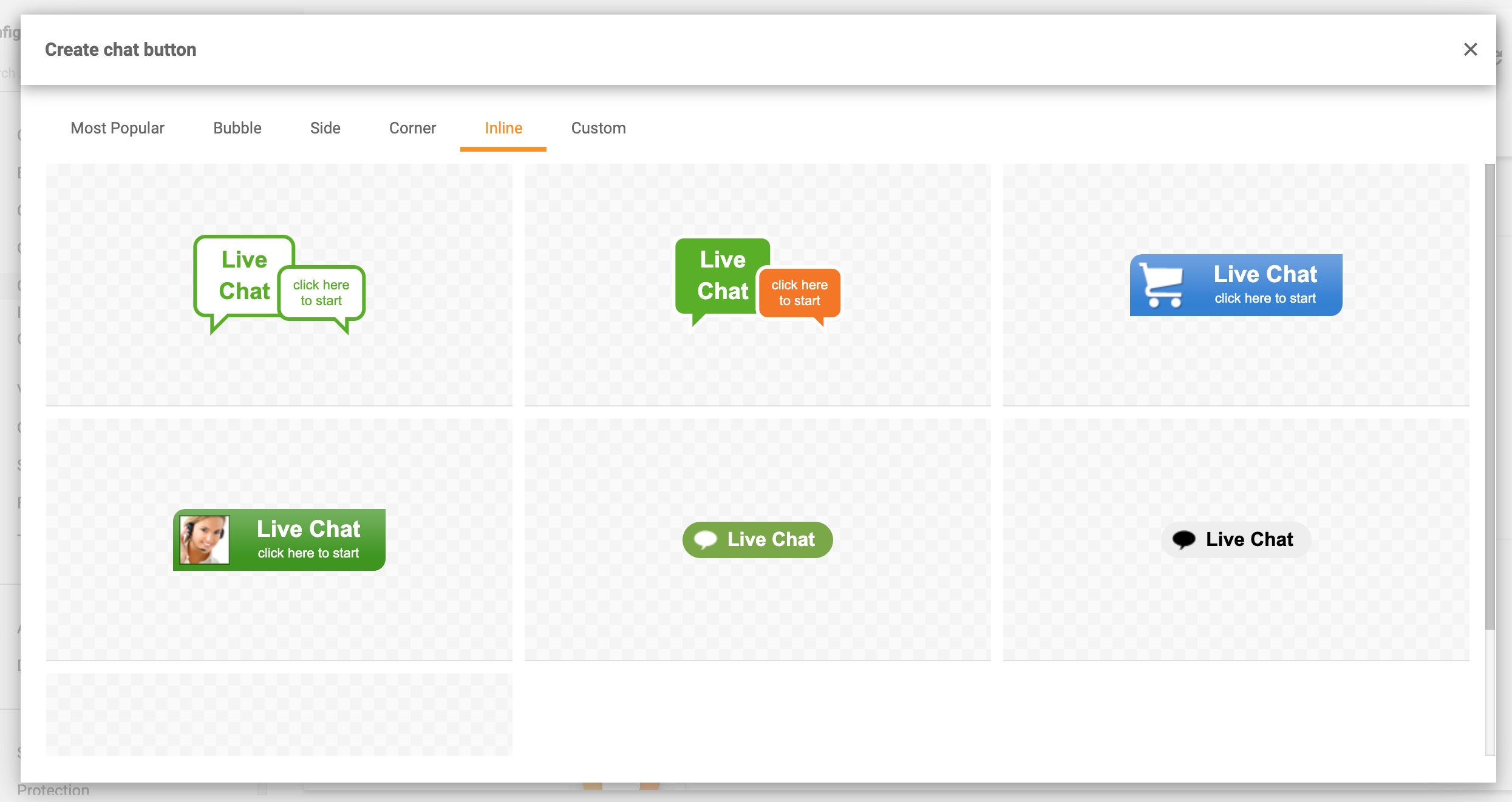 Vgrajeni gumbi za klepet