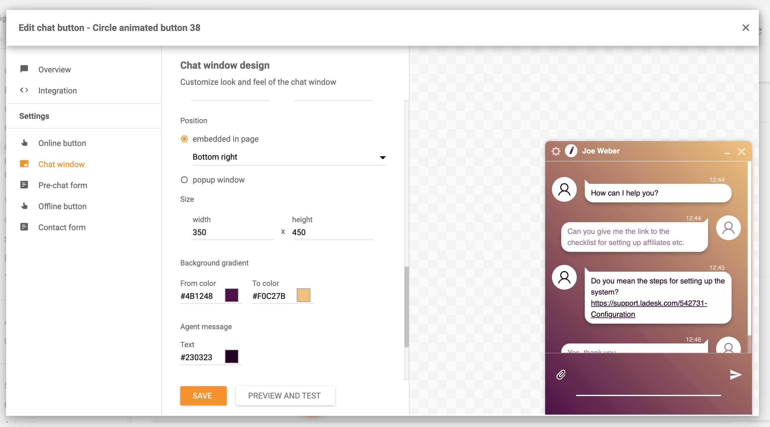 Funkcija sidranja okna klepeta