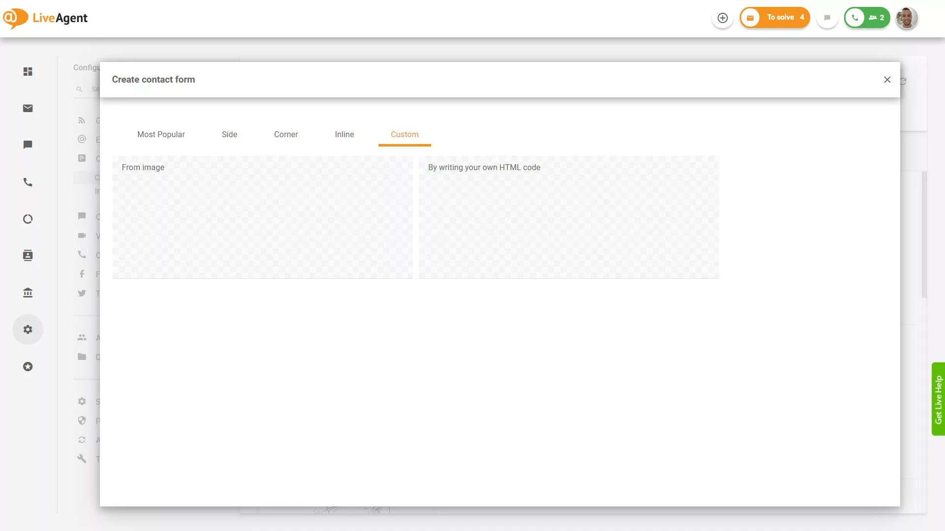 Prilagojeni kontaktni obrazec