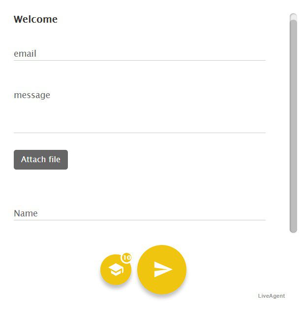 Temno slog kontaktnega obrazca