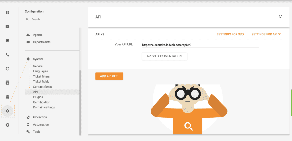 Primer LiveAgent API
