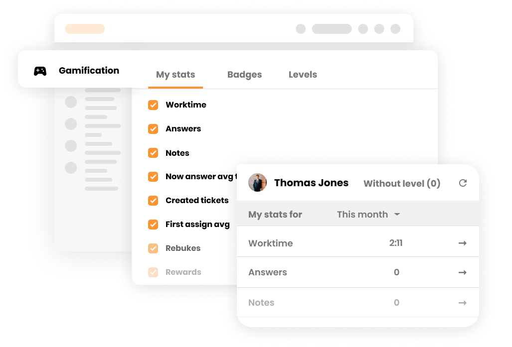 Lestvica LiveAgent za delovni čas