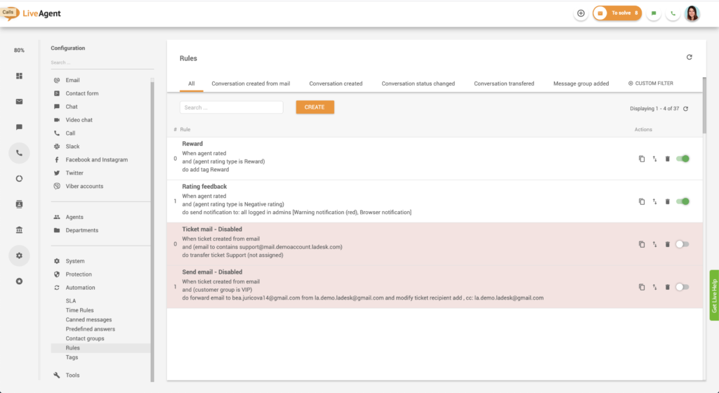 Pravila avtomatizacije