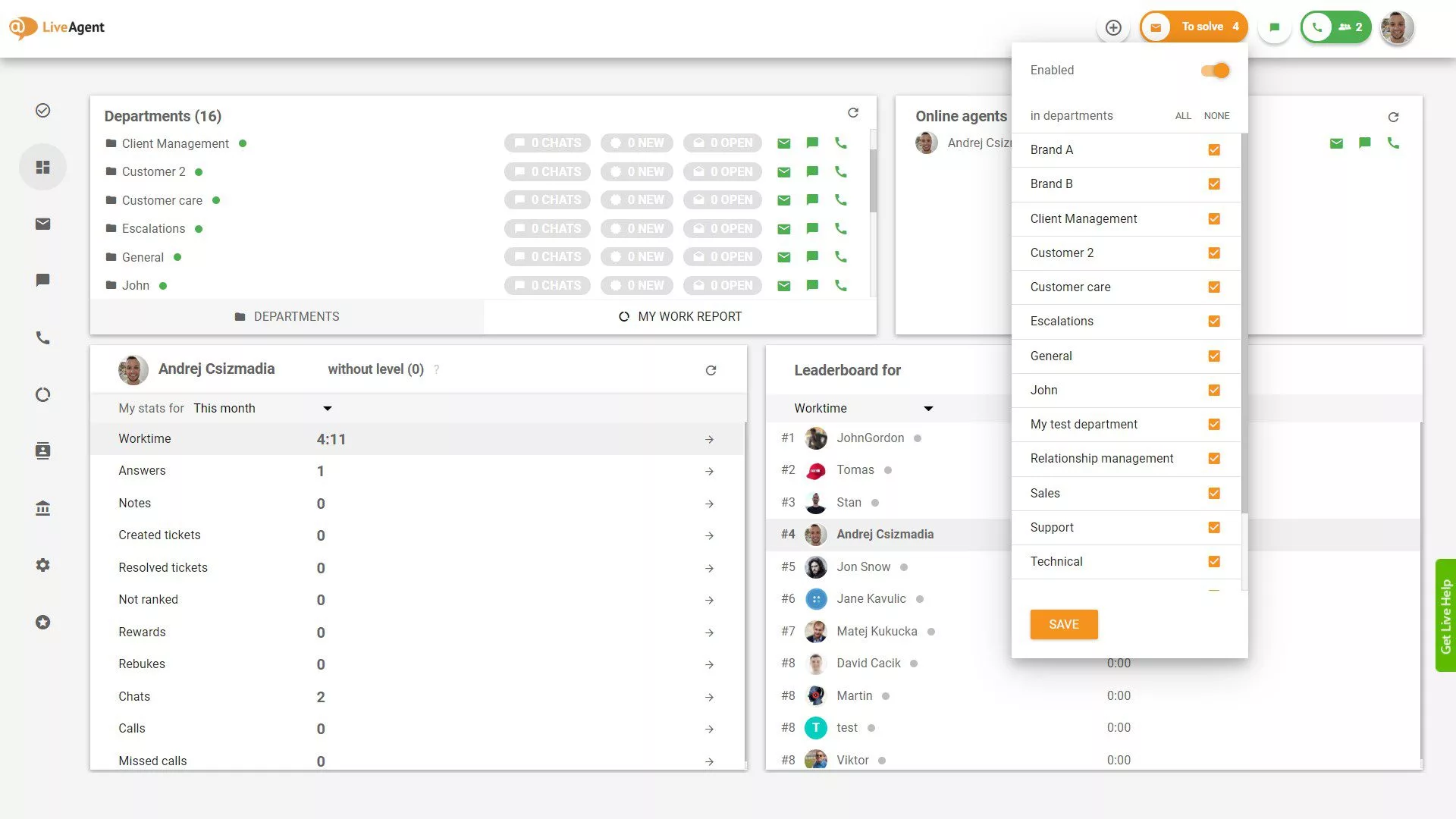 Izbira oddelka vstopnic Za Reševanje