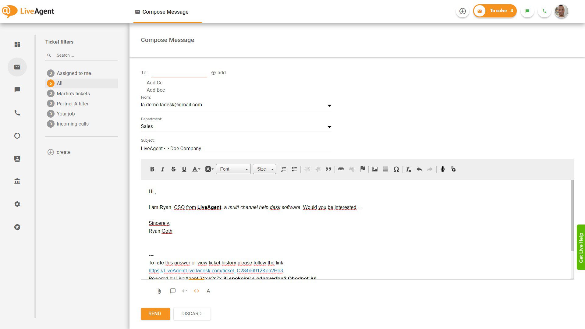 WYSIWYG urejevalnik v novi vozovnici
