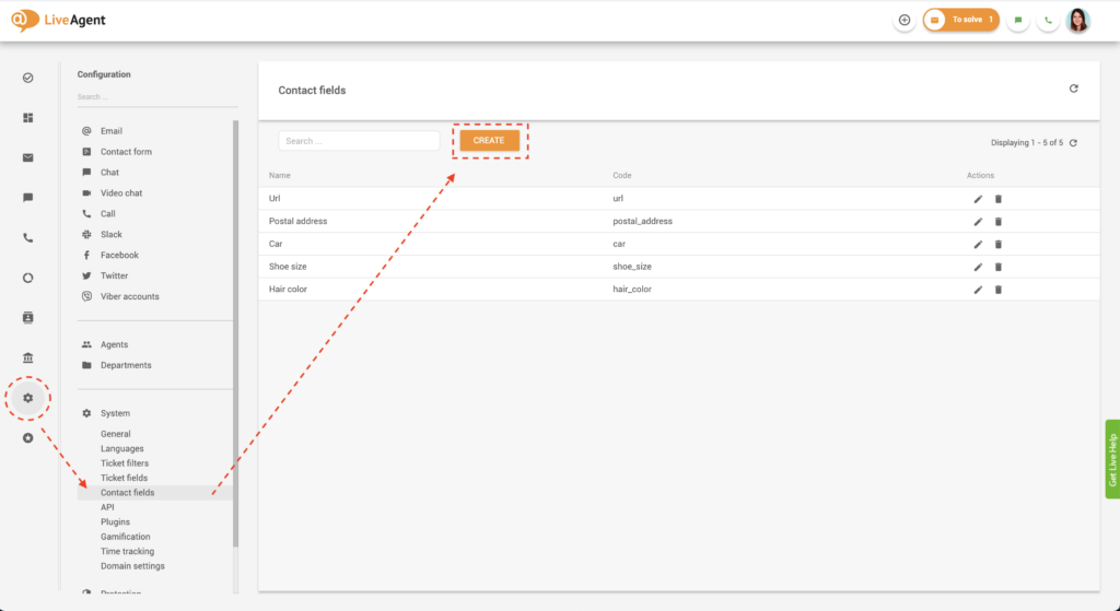 Ustvarjanje edinstvenih polj stikov