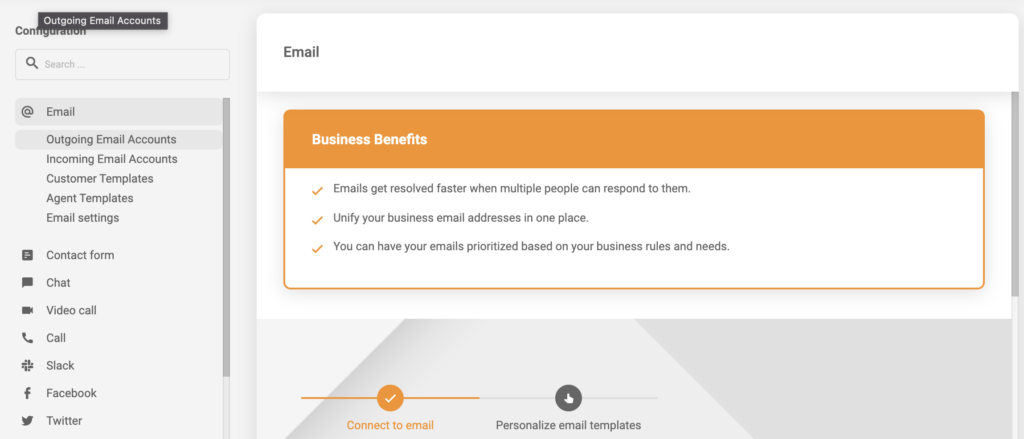 Integracija e-pošte z LiveAgentom