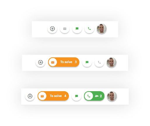 Gumb Za reševanje v LiveAgent