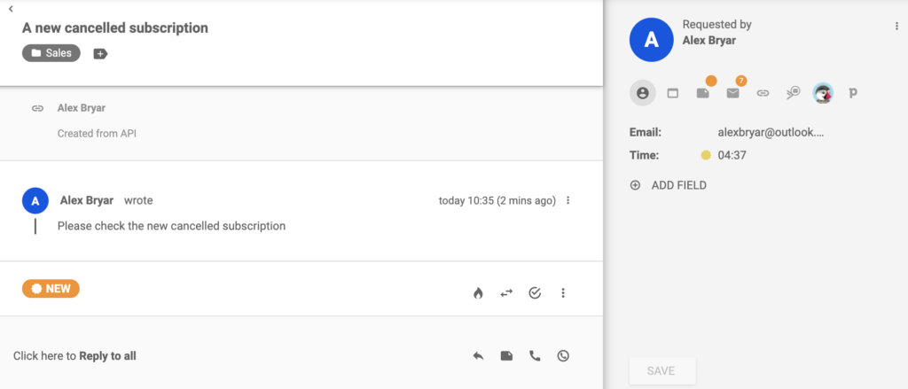 Vozovnica o novi preklicani naročnini
