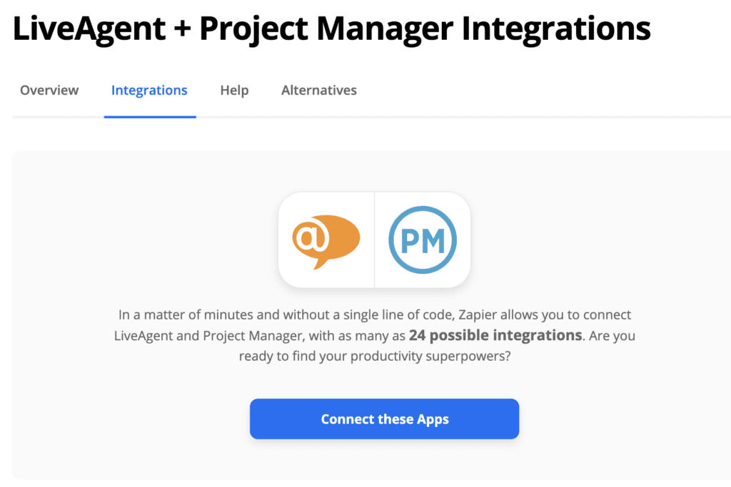 Nastavitev integracije Zapier