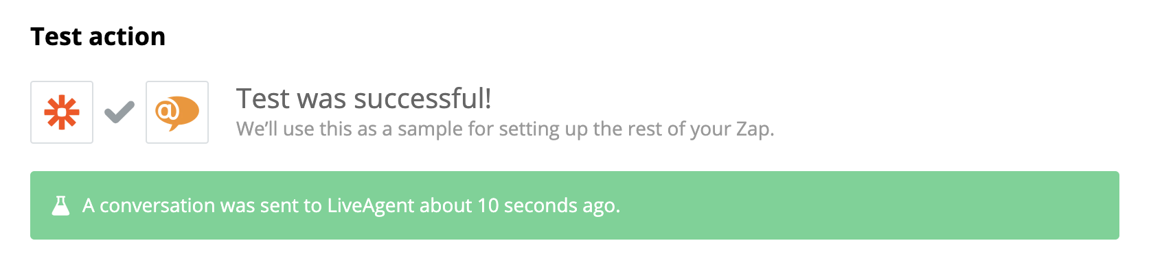 Uspešen test integracije ShipStation in LiveAgent