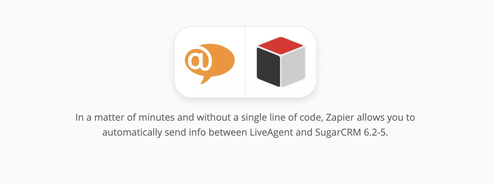 LiveAgent in SugarCRM integracija na Zapierju