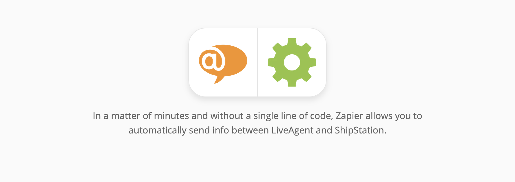Stran integracije LiveAgent in ShipStation na Zapier