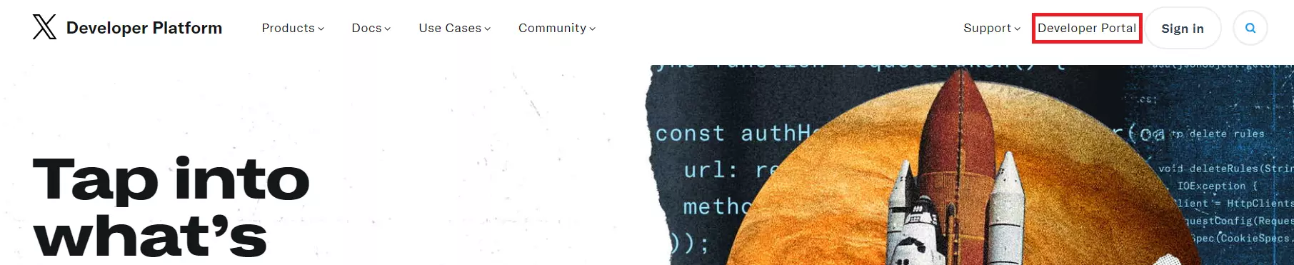 Platforma za razvijalce Twitter