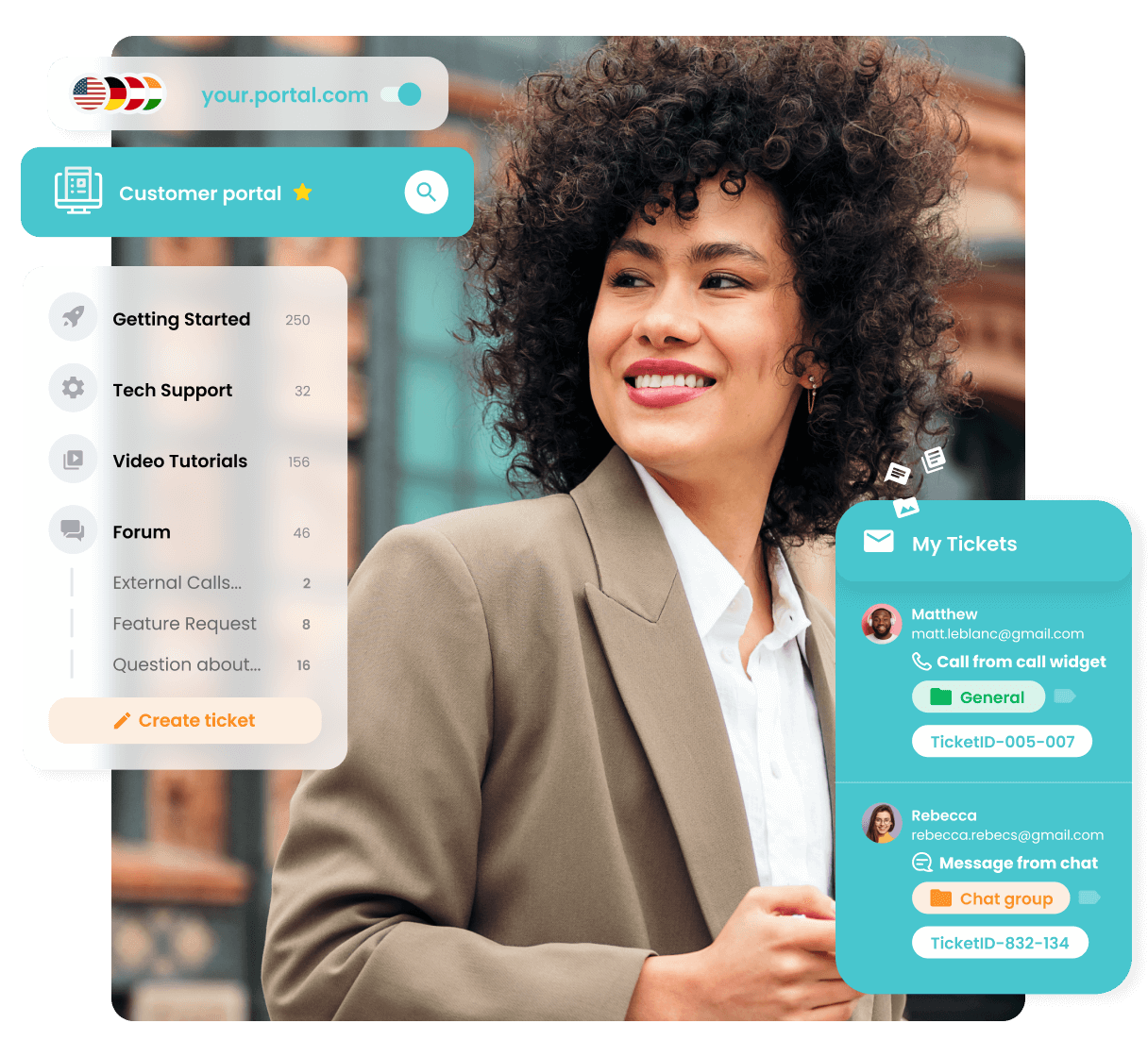Programska oprema za portal za stranke