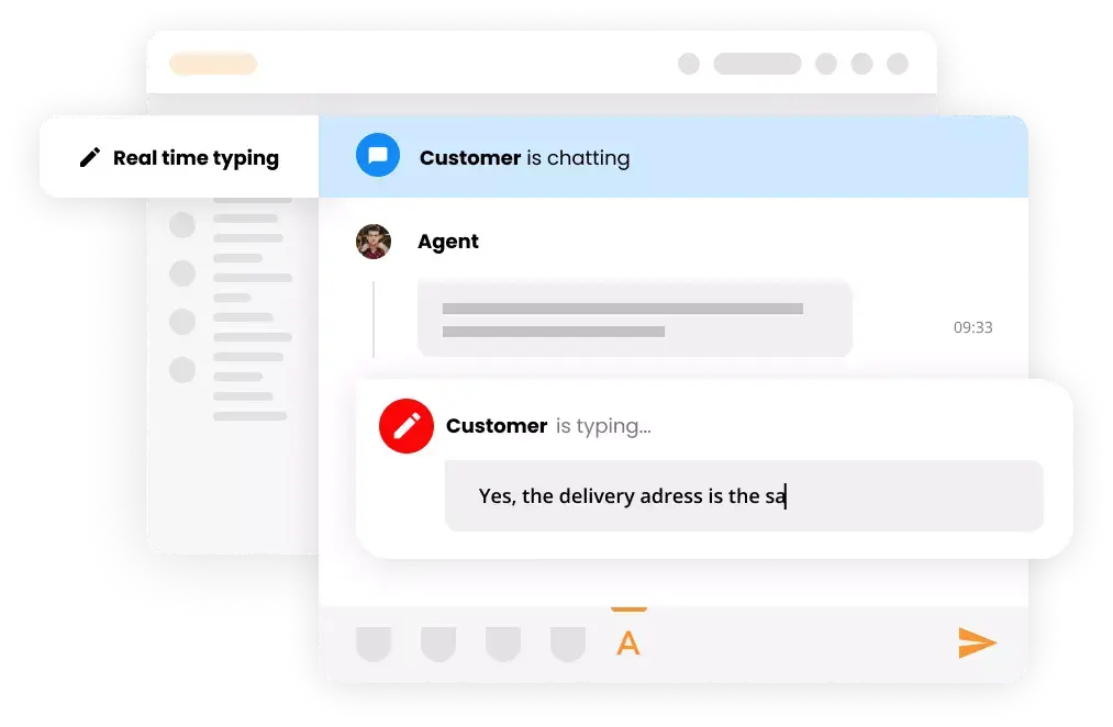 Pogled tipkanja v realnem času