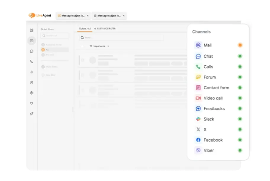 Oglejte si LiveAgent