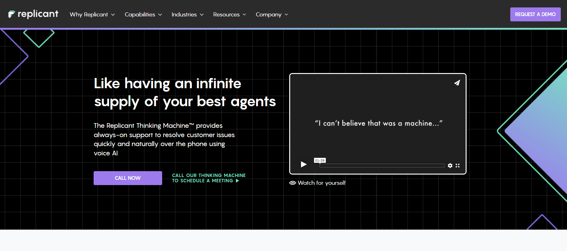 Domača stran Replicant