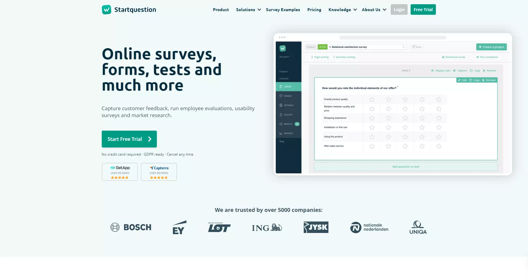 Domača stran Startquestion