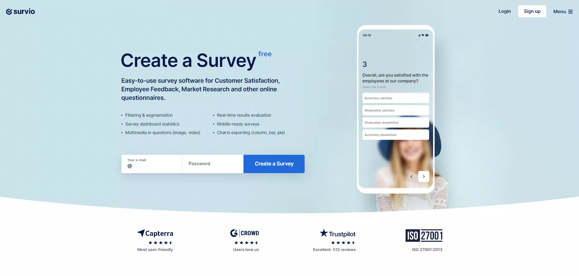 Domača stran Survio