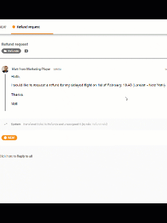 Shranite predloge portala za stranke v predpripravljenih sporočilih